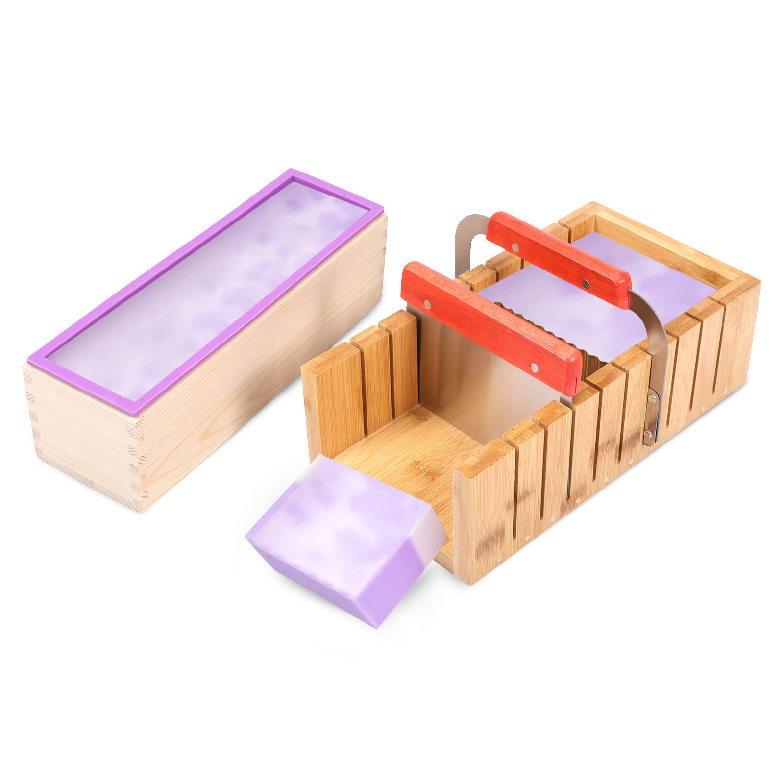 Soap Making Starter Kit - Kit Cetakan Pembuatan Sabun DIY dengan