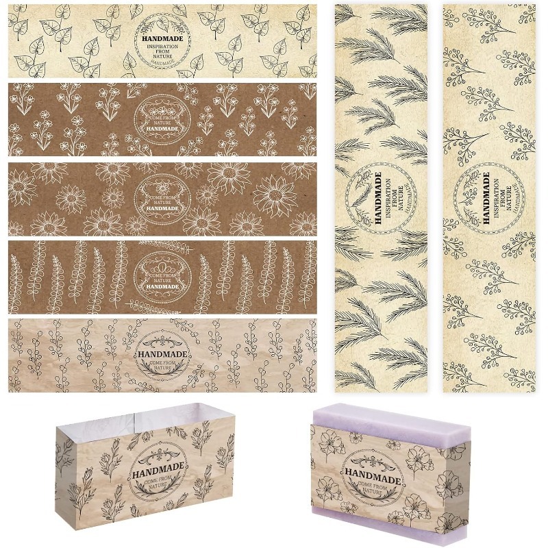 Soap Making Starter Kit - 90 buah Label buatan tangan untuk