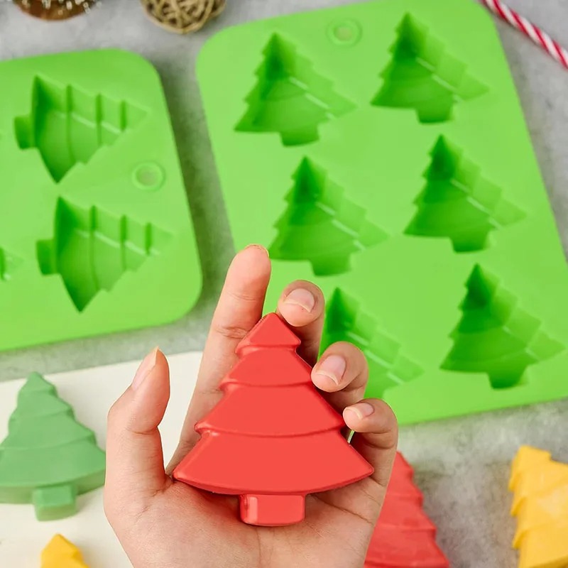 Soap Making Websites - Cetakan Silikon Pohon Natal untuk Perlengkapan