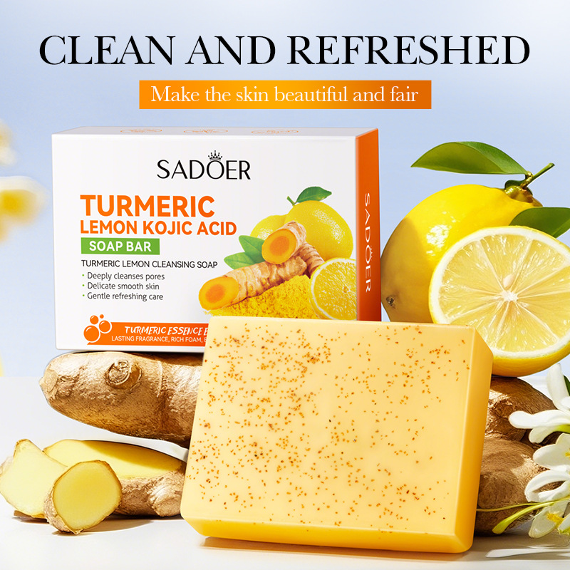 Sabun Pembersih Kunyit Lemon 1 - Soap Making Ingredient ulasan dan harga