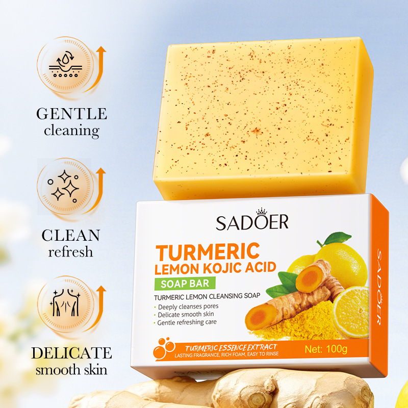 Sabun Pembersih Kunyit Lemon 1 - Soap Making Ingredient ulasan dan harga