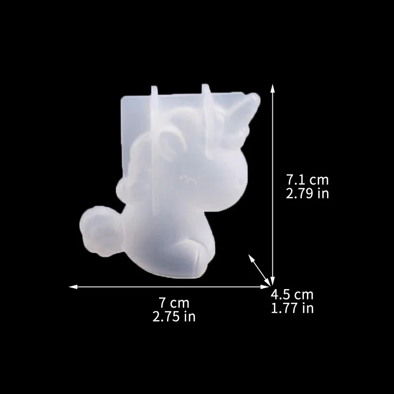 3D silikon geometris Unicorn k - Soap Making Lye ulasan dan harga