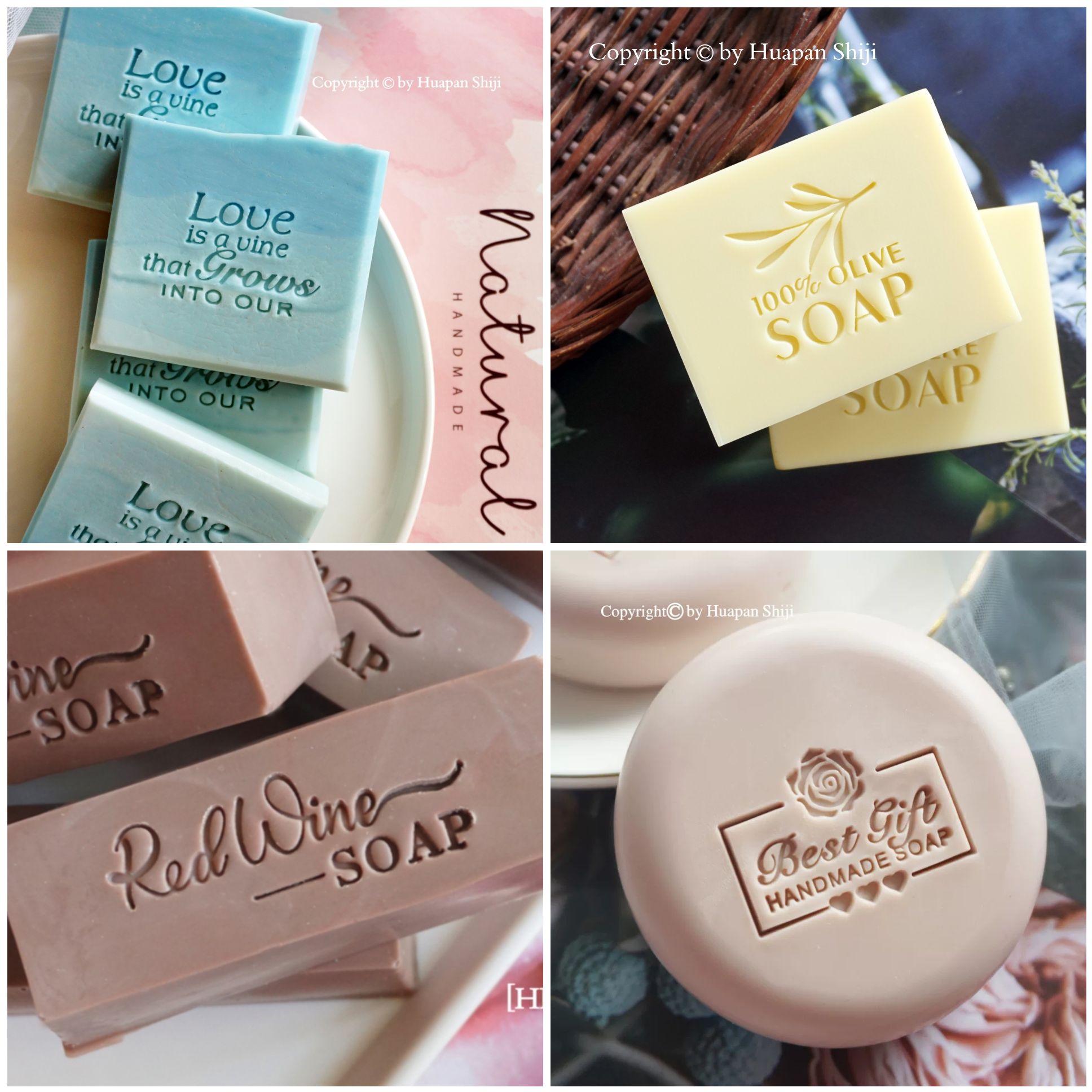 Cap Sabun Nama Logo Kustom DIY - Soap Making Websites ulasan dan harga