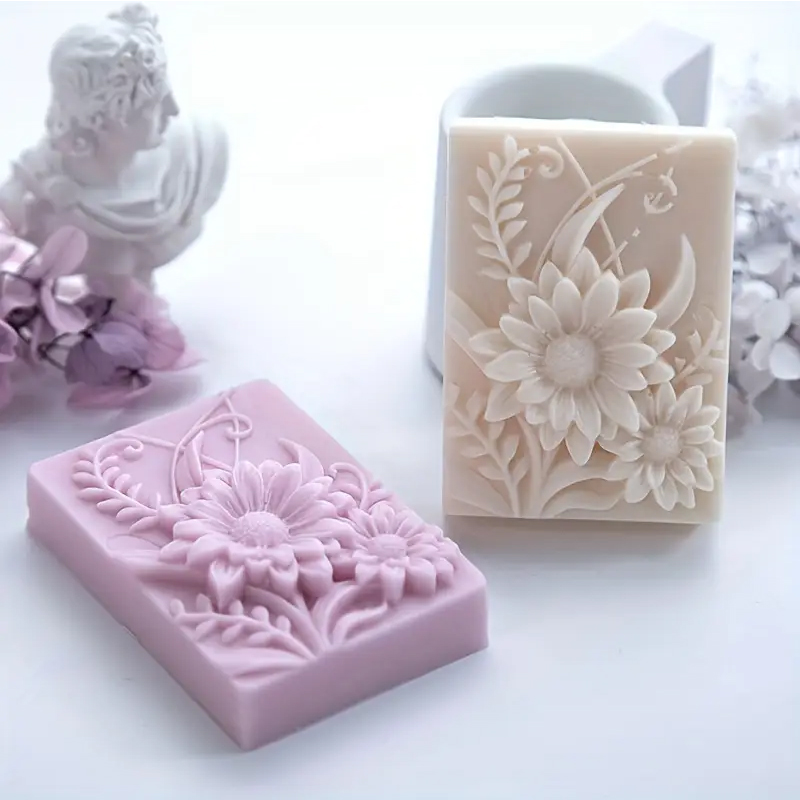 Cetakan Silikon Sabun Persegi  - Soap Making Lye ulasan dan harga