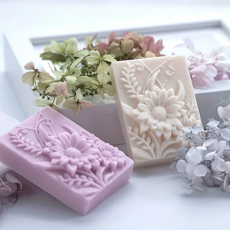Cetakan Silikon Sabun Persegi  - Soap Making Lye ulasan dan harga