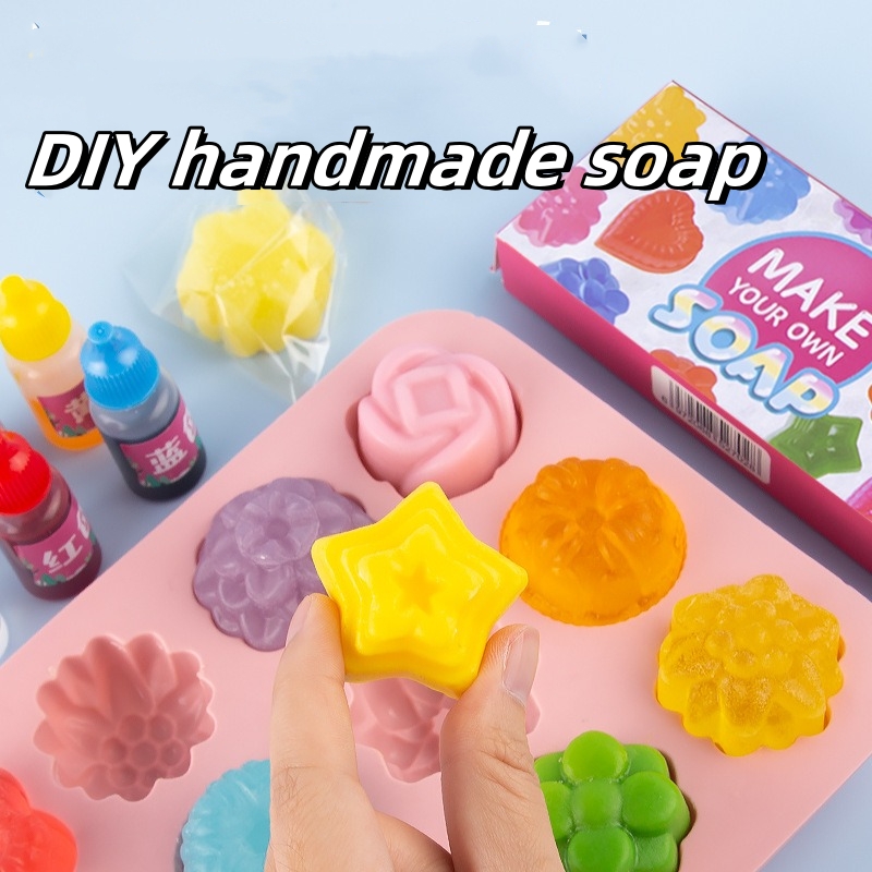 Buatan tangan DIY sabun krista - Soap Making Starter Kit ulasan dan harga