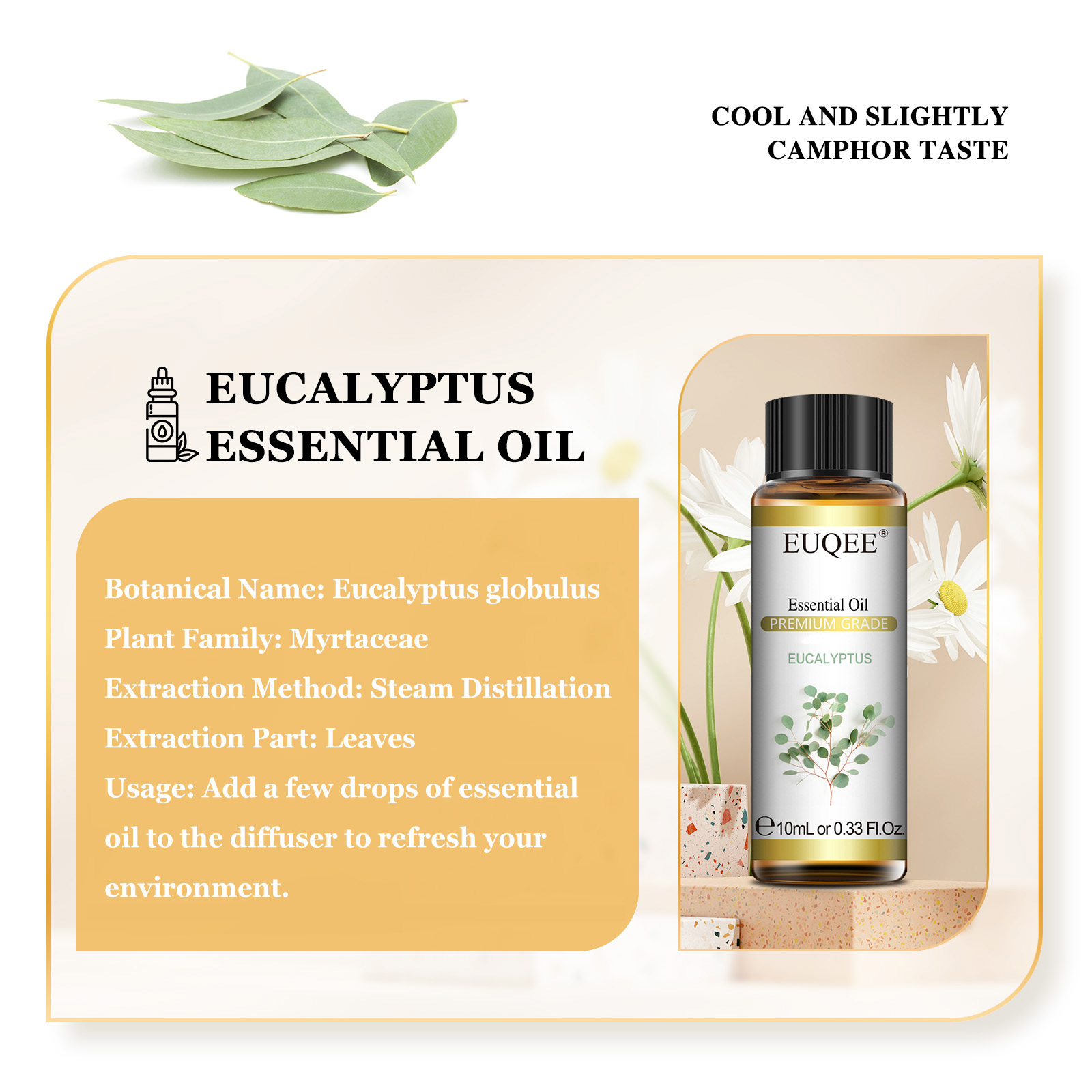EUQEE minyak esensial alami 10 - Soap Making Ingredient ulasan dan harga