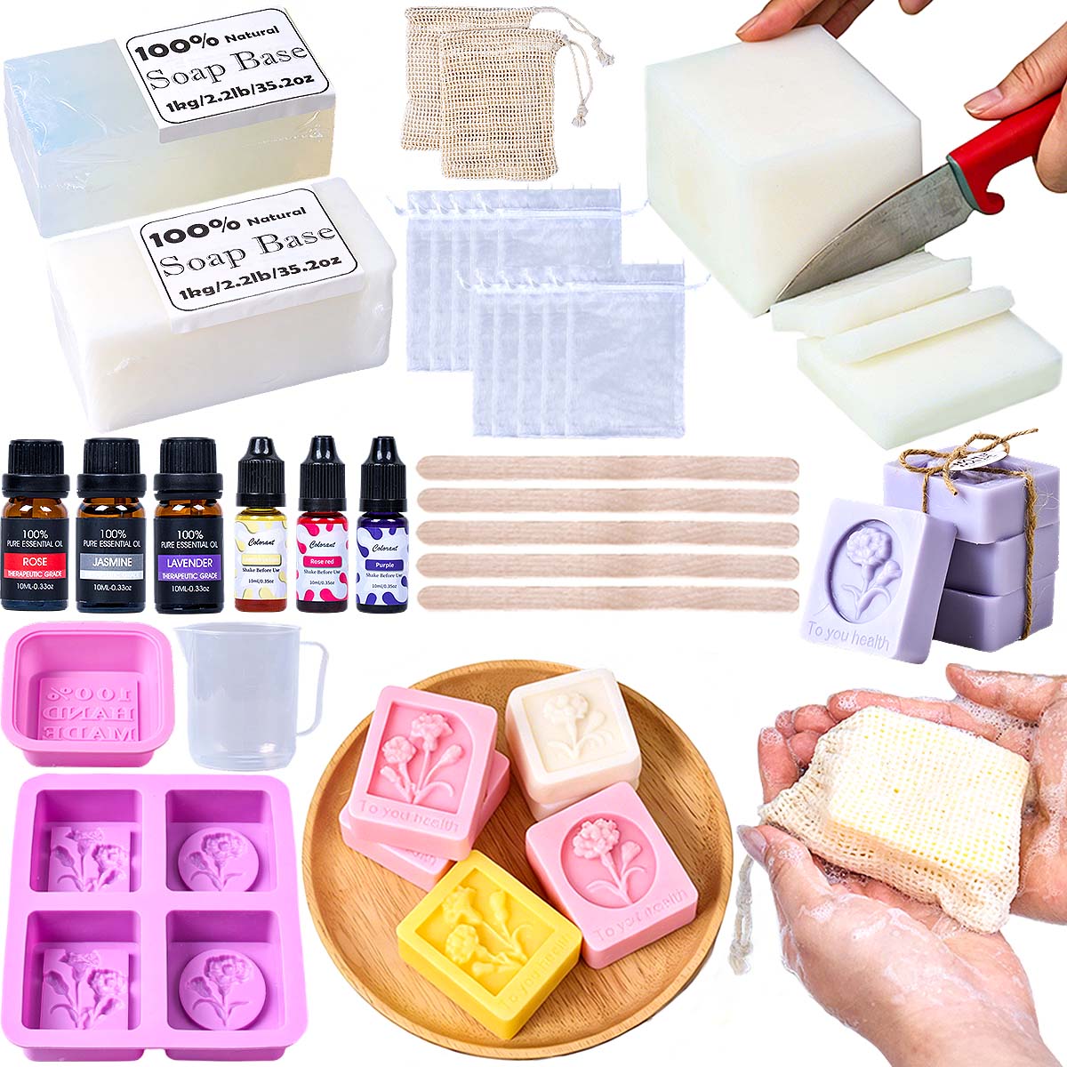 Perlengkapan Pembuatan Sabun B - Soap Making Starter Kit ulasan dan harga