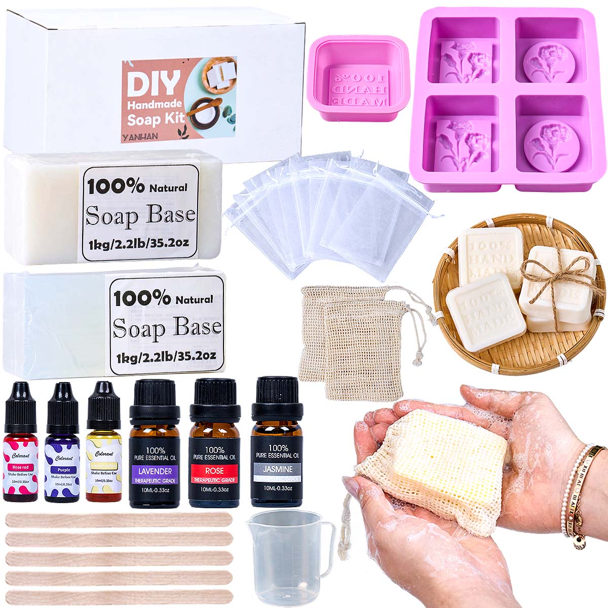 Perlengkapan Pembuatan Sabun B - Soap Making Starter Kit ulasan dan harga