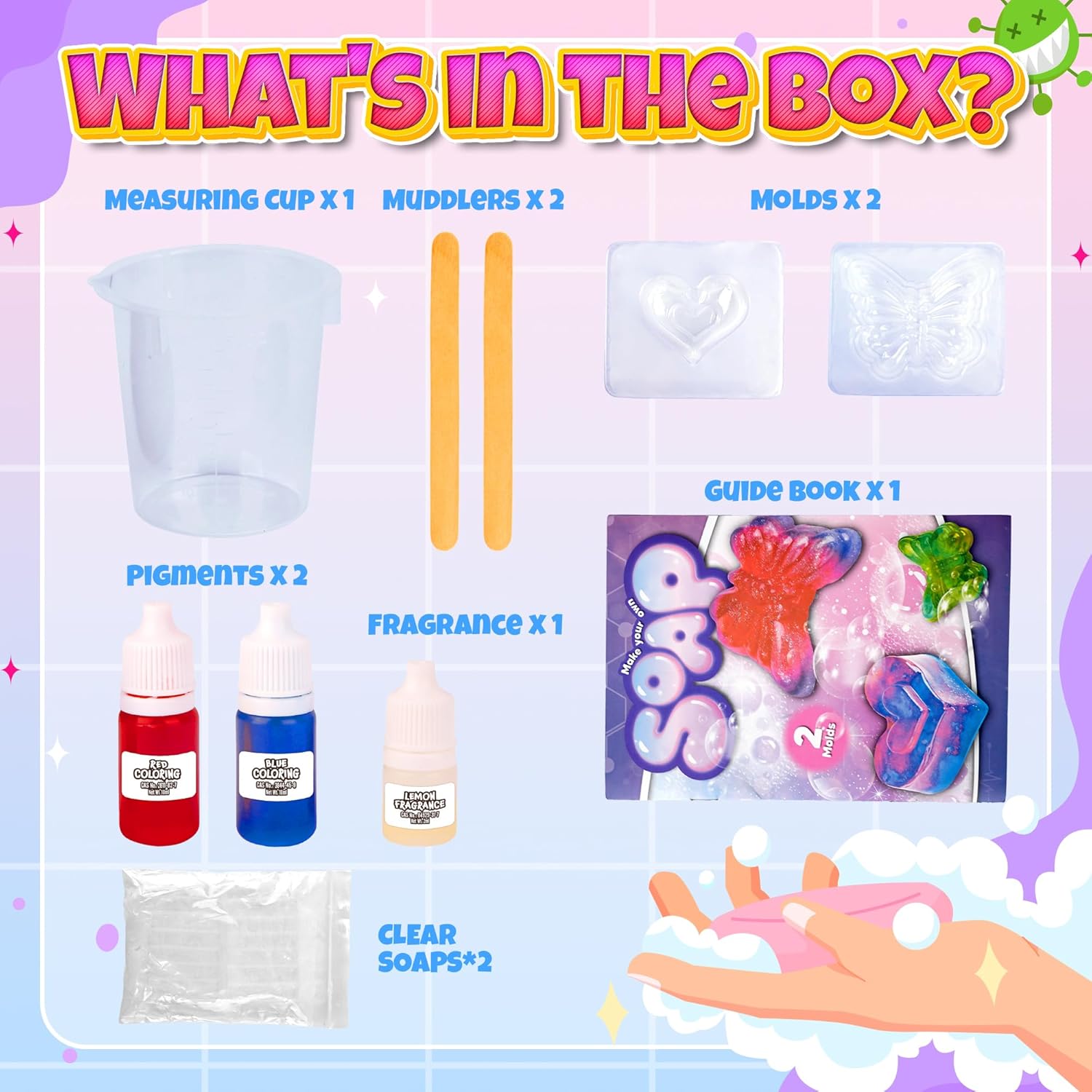 Kit Pembuatan Sabun untuk Anak - Soap Making Starter Kit ulasan dan harga