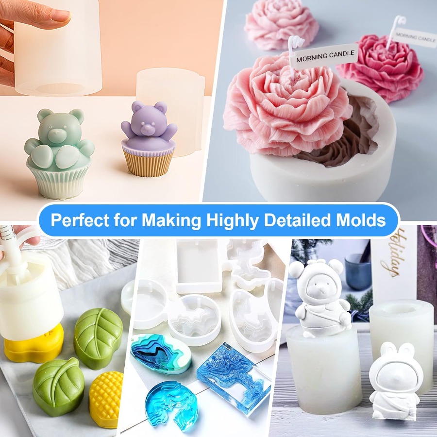 Kit Pembuatan Cetakan Silikon, - Soap Making Lab ulasan dan harga
