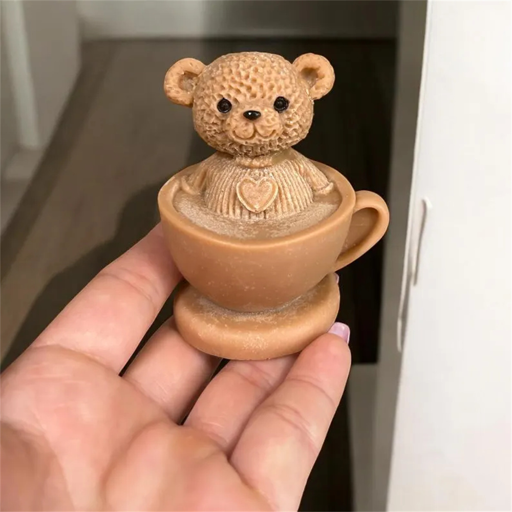 Cetakan Silikon Beruang Teddy  - Soap Making Jar ulasan dan harga